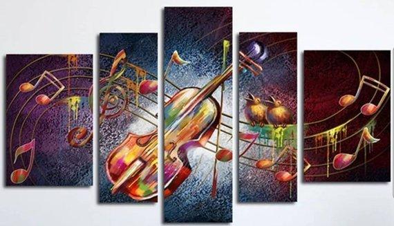 Violen – Music Canvas Wall Art