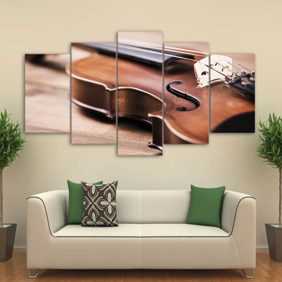 Violin Classical Music Instrument – Music Canvas Wall Art