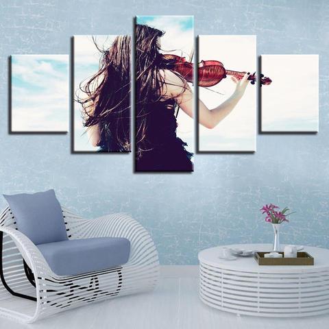 Violin Solo – Music Canvas Wall Art