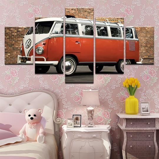 Vw Volkswagen Van – Automative Canvas Wall Art