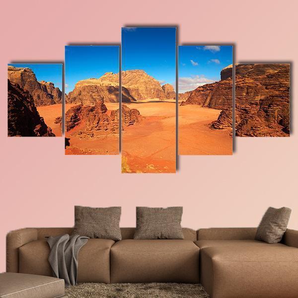 Wadi Rum Desert Jordan – Nature Canvas Wall Art