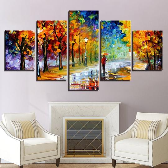 Walk In The Park – Abstract Canvas Wall Art
