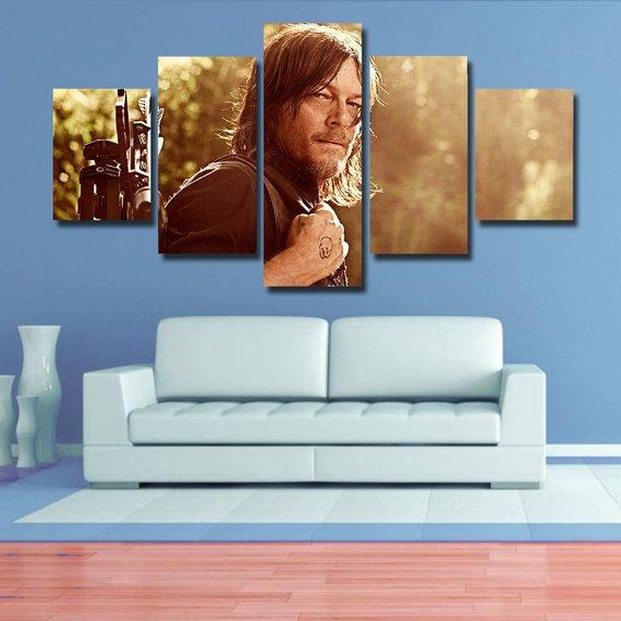 Walking Dead 01 – Movie Canvas Wall Art