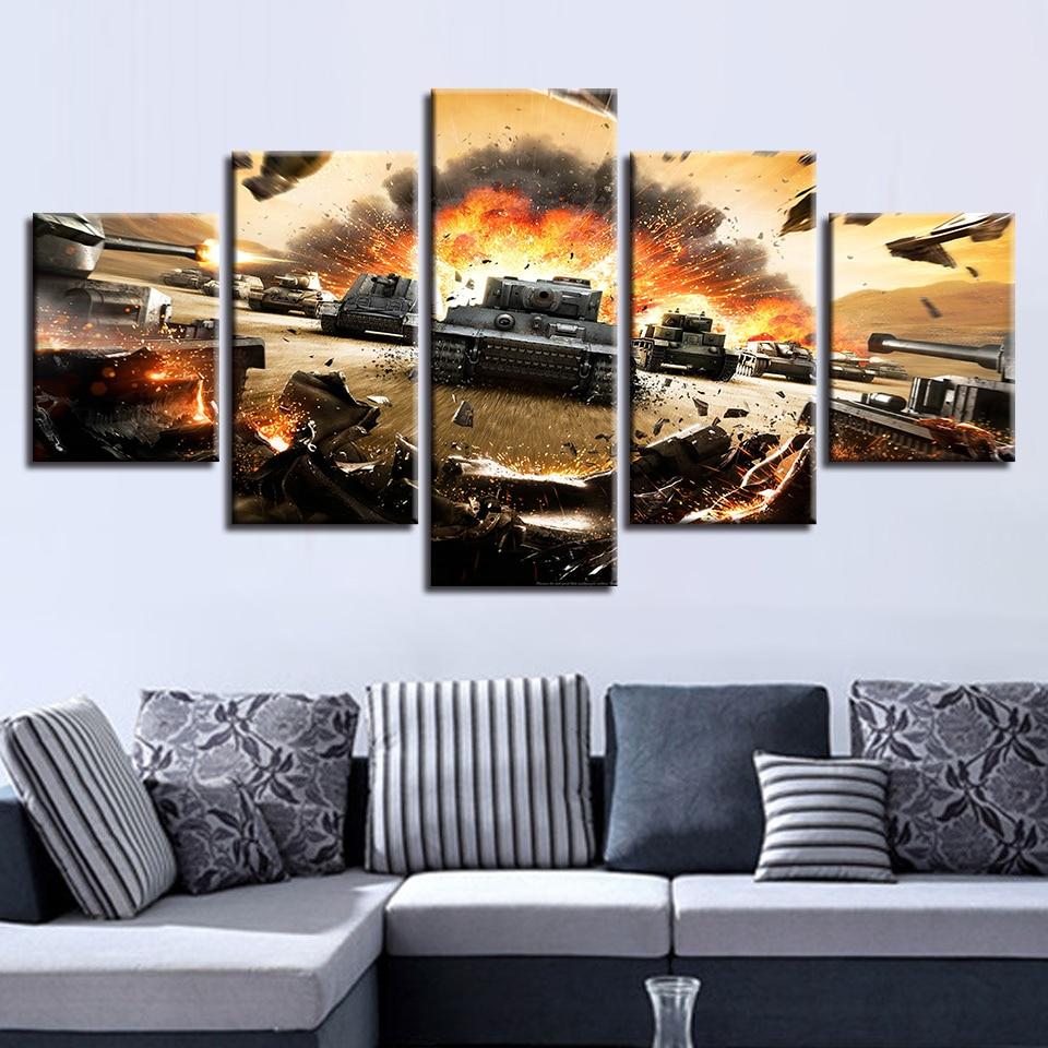 War Tanks 2 – Army Canvas Wall Art