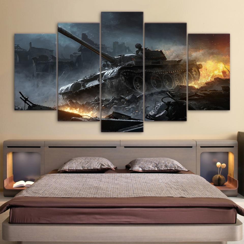 War World Of Tanks 01 – Gaming Canvas Wall Art