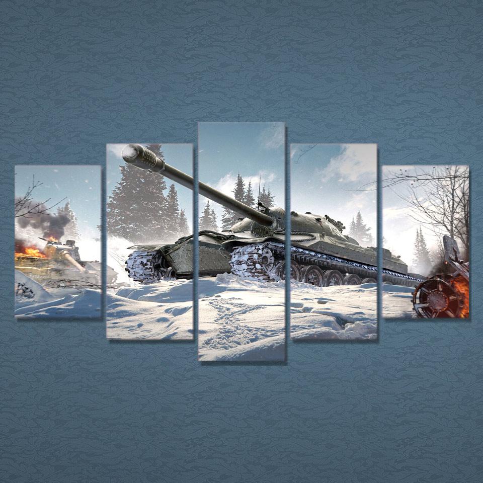 War World Of Tanks 03 – Gaming Canvas Wall Art