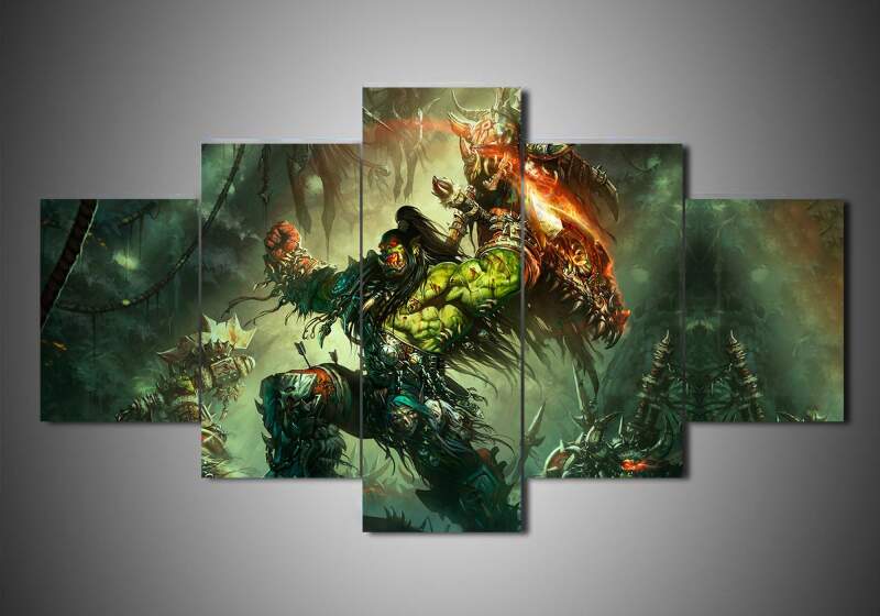 Warcraft 1 – Gaming Canvas Wall Art