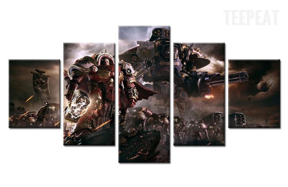 Warhammer 40K: Dawn Of War Philippe Boulle Gaming Canvas Wall Art