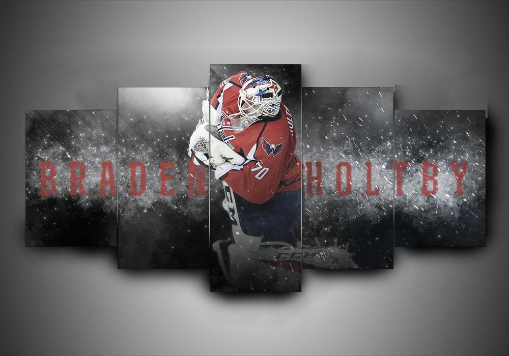 Washington Capitals – Braden Holtby – Sport Canvas Wall Art