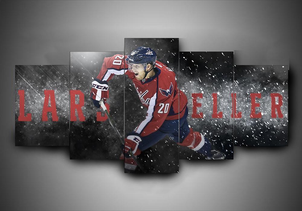Washington Capitals – Lars Eller – Sport Canvas Wall Art