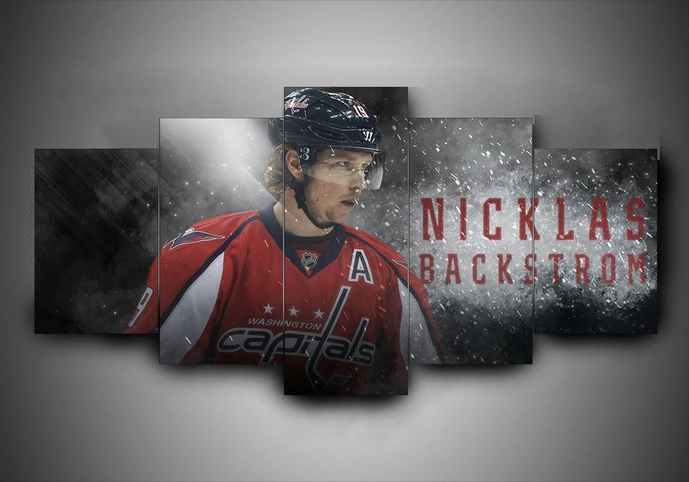 Washington Capitals – Nicklas B?Ckstr?M – Sport Canvas Wall Art
