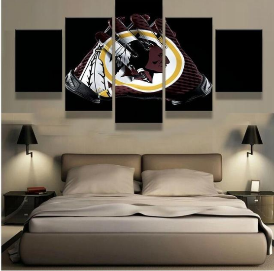 Washington Redskins Glove Sport – Canvas Wall Art
