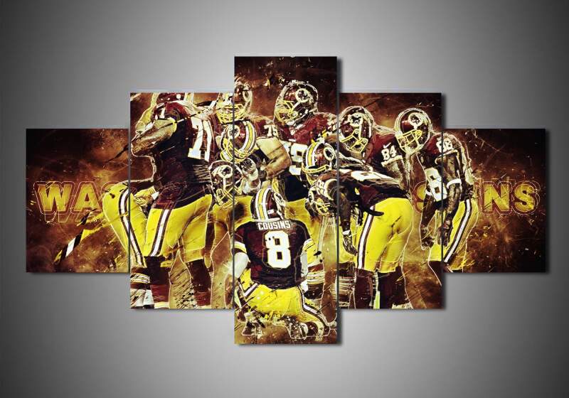 Washington Redskins Sport Canvas Wall Art