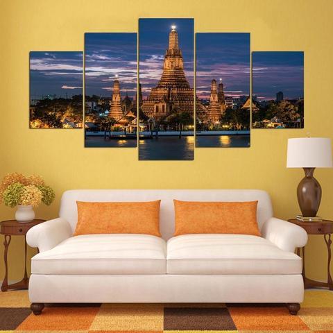 Wat Arun Temple – Nature Canvas Wall Art