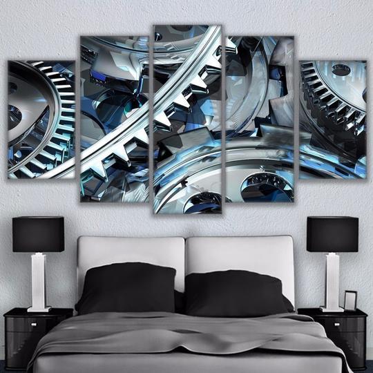 Watch Gears – Automative Canvas Wall Art