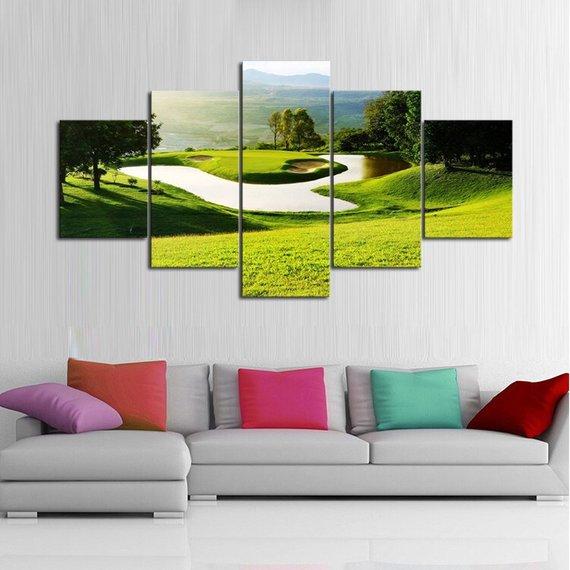 Water Hazard – Nature Canvas Wall Art