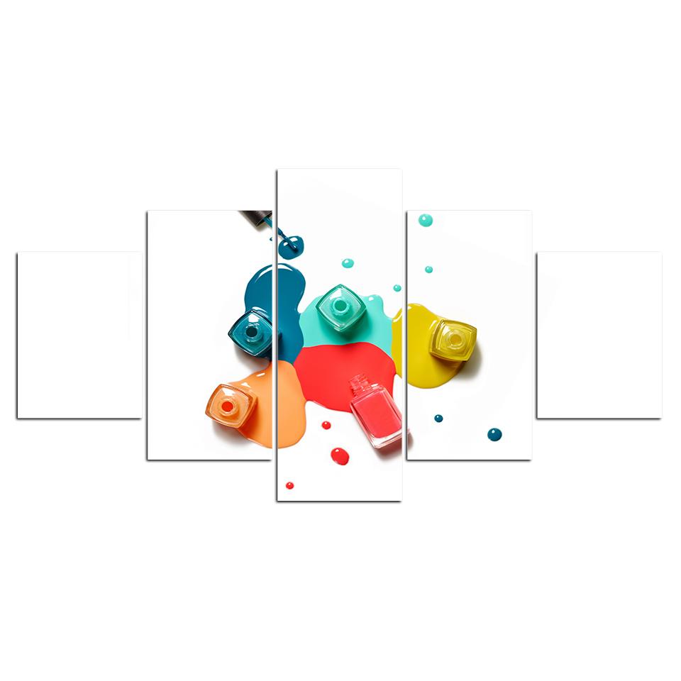 Watercolor Colorful 01 – Abstract Canvas Wall Art