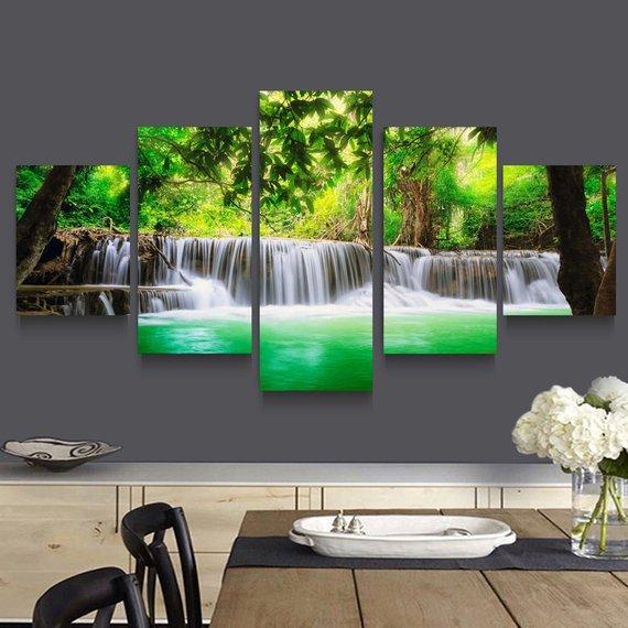 Waterfall 22 – Nature Canvas Wall Art