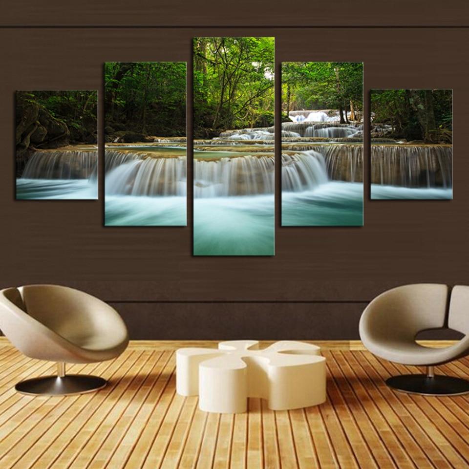 Waterfall 50 – Nature Canvas Wall Art