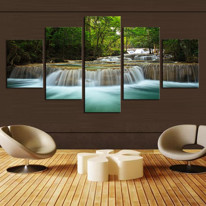 Waterfall Definition Natural – Nature Canvas Wall Art