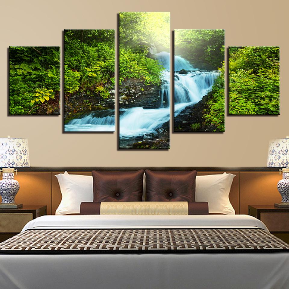 Waterfall Natural – Nature Canvas Wall Art