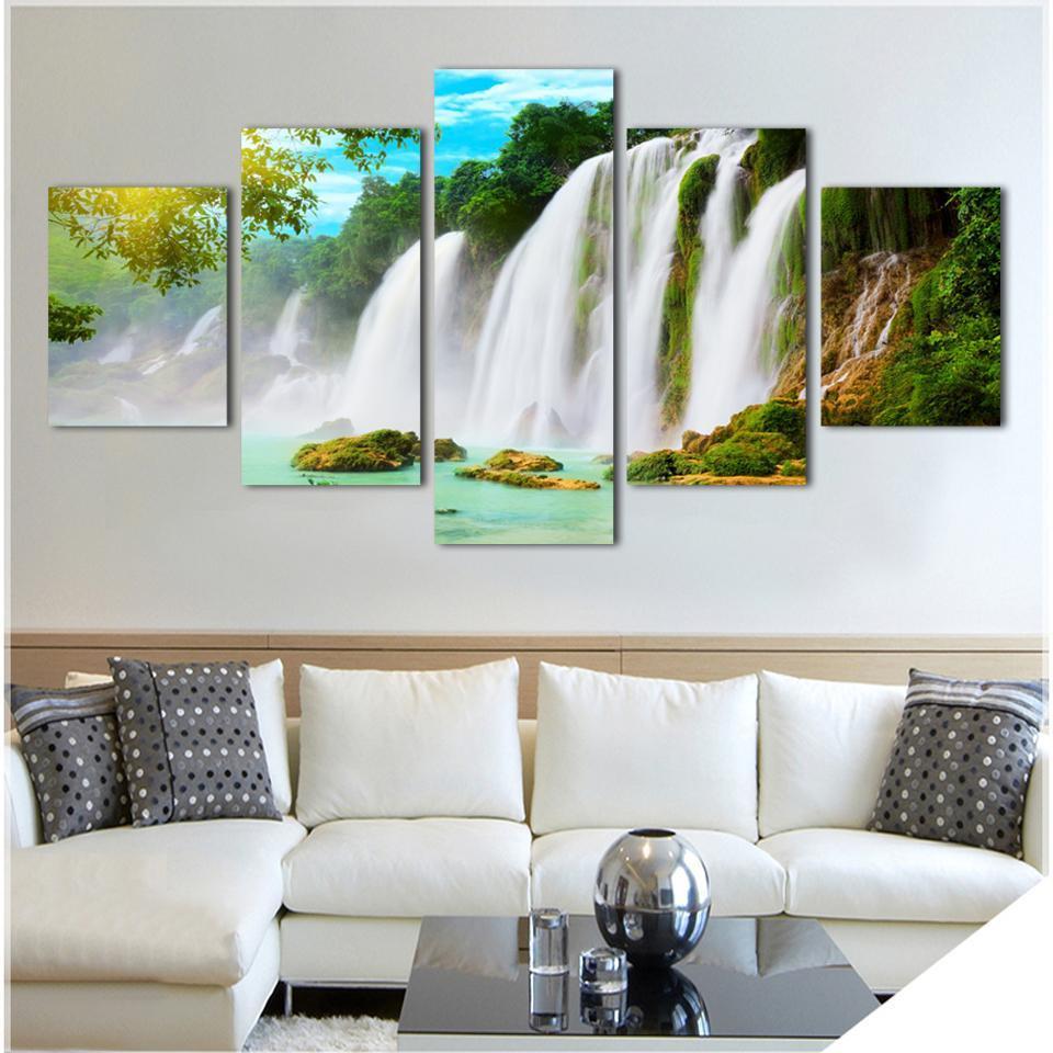 Waterfall Sounds – Nature Canvas Wall Art