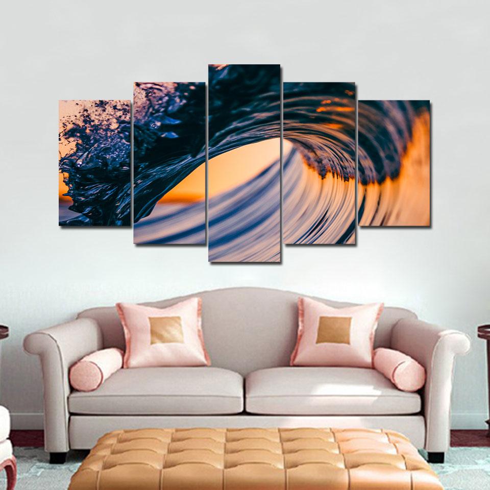 Waves Scenery – Nature Canvas Wall Art
