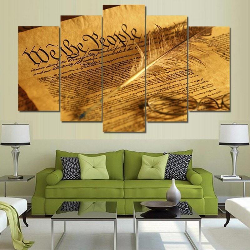 We The People – Music Canvas Wall Art