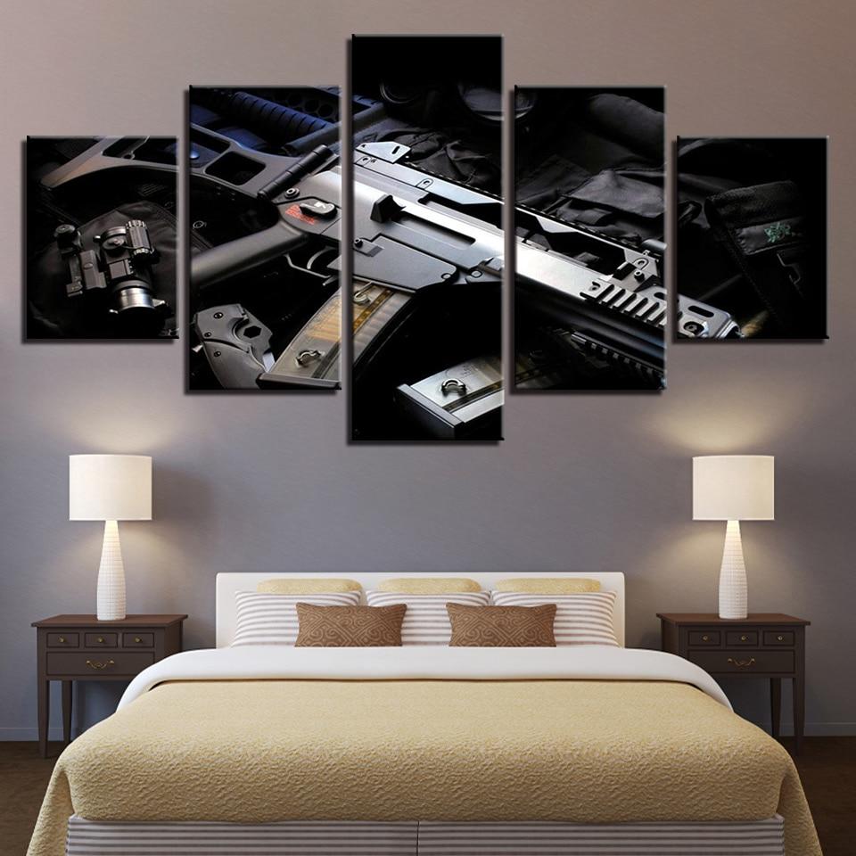 Weapon 5 – Army Canvas Wall Art
