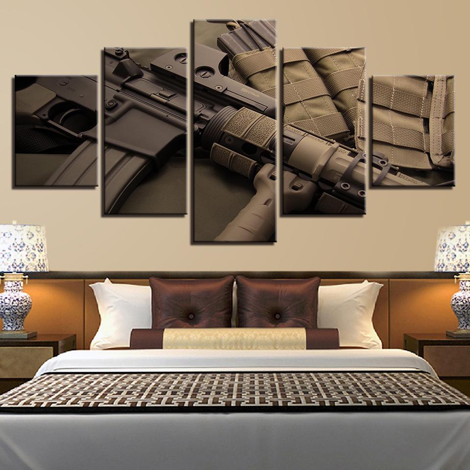 Weapon 6 – Army Canvas Wall Art