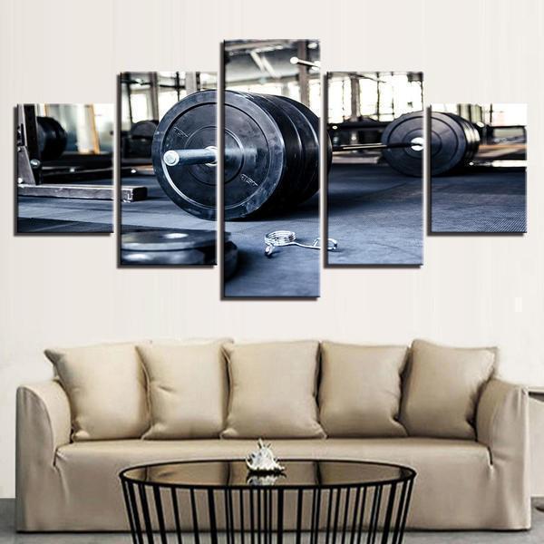 Weightlifting 01 – Sport Canvas Wall Art
