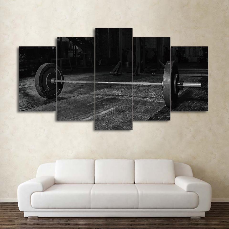 Weightlifting – Sport Canvas Wall Art