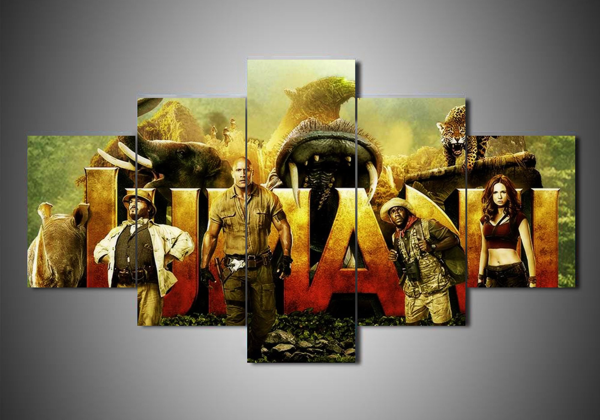 Welcome To The Jungle 1 – Movie Canvas Wall Art