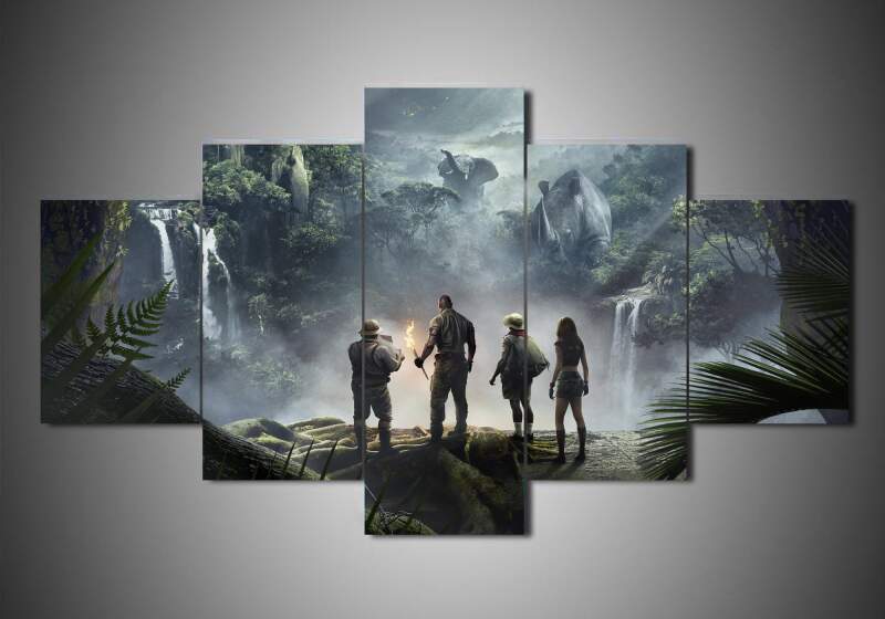 Welcome To The Jungle – Movie Canvas Wall Art