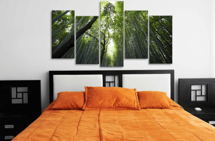 Western Rhino Woodland – Nature Canvas Wall Art