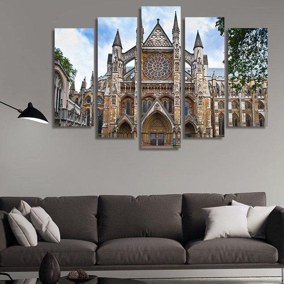 Westminster Abbey London England – Nature Canvas Wall Art