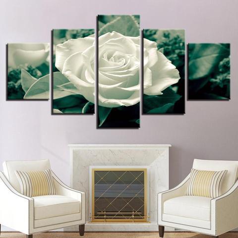 White Rose – Nature Canvas Wall Art