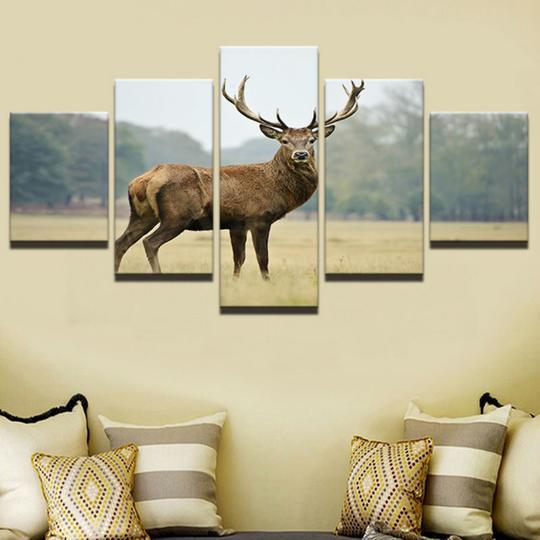 White Tailed Buck – Hunting Canvas Wall Art