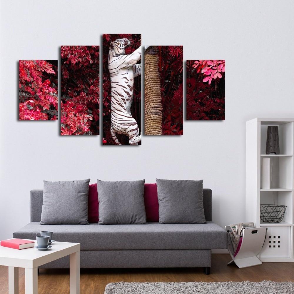 White Tiger 04 – Animal Canvas Wall Art