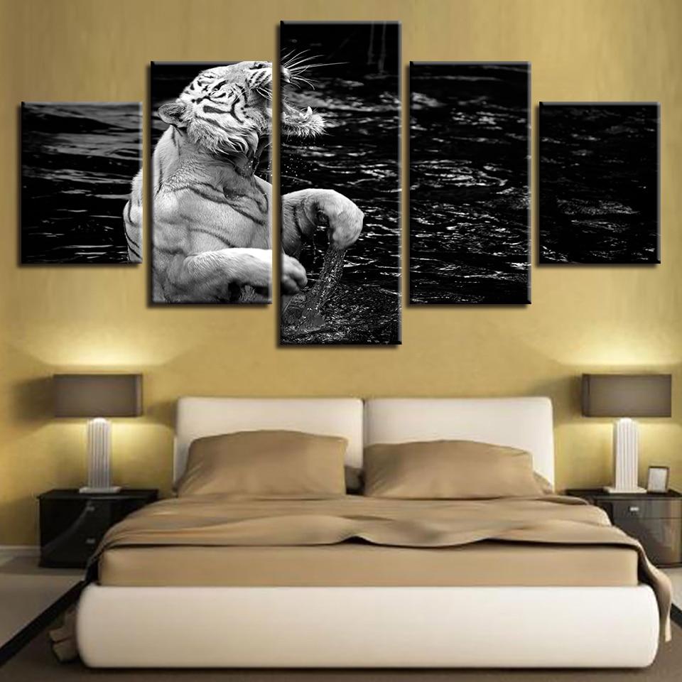 White Tiger 05 – Animal Canvas Wall Art