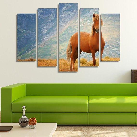 Wild Horse 05 – Animal Canvas Wall Art