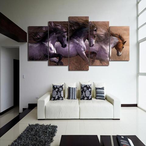 Wild Horses 1 – Animal Canvas Wall Art