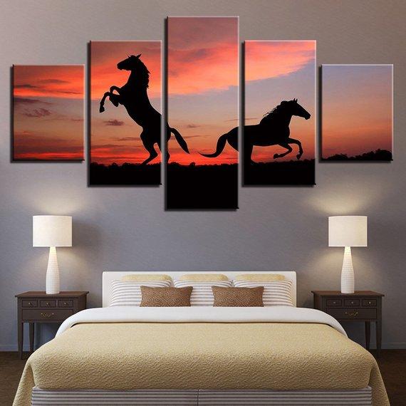 Wild Horses 5 – Animal Canvas Wall Art