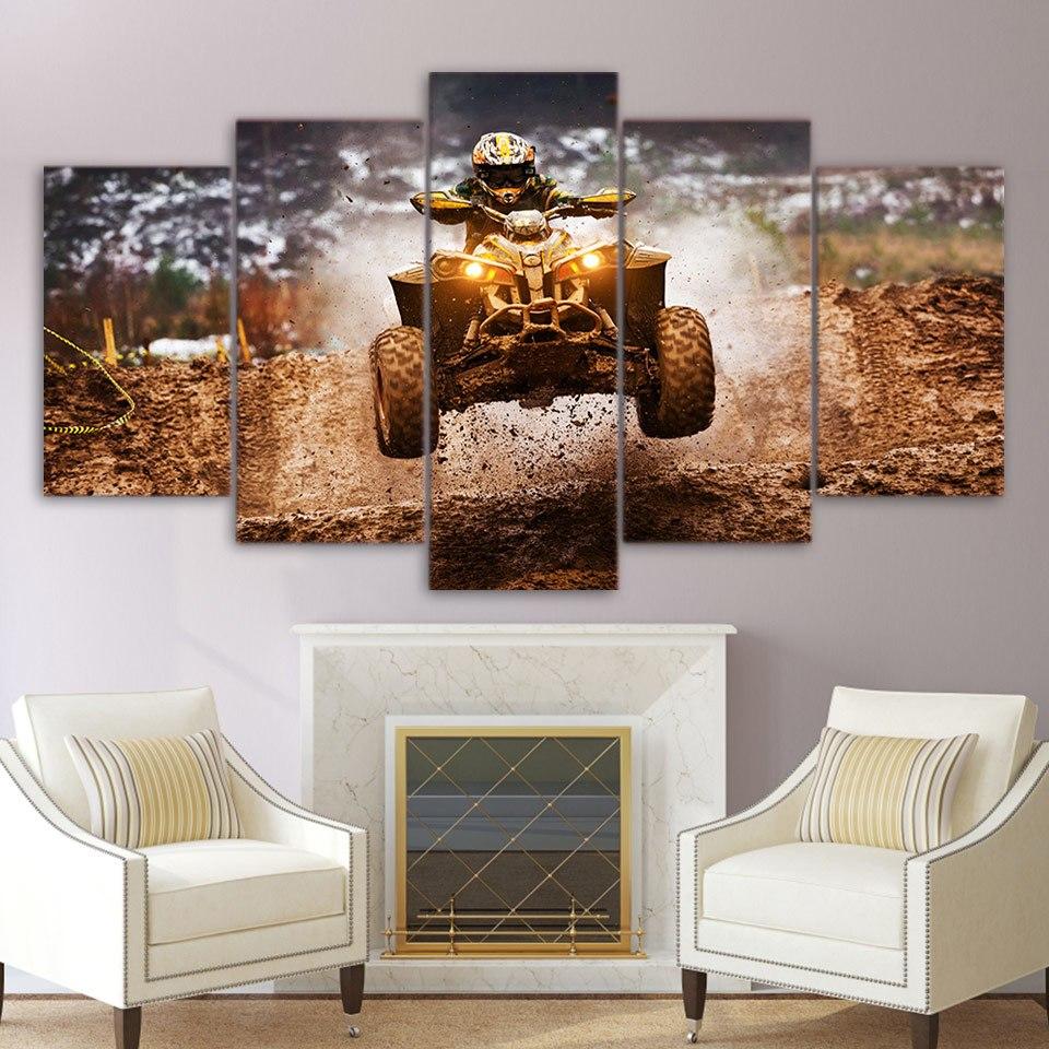 Wild Motorcycle Rally – Automative Canvas Wall Art