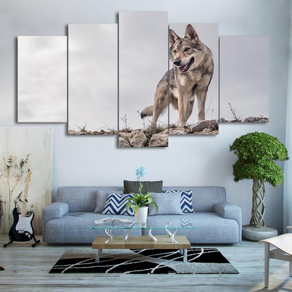 Wild Wolf 4 – Animal Canvas Wall Art