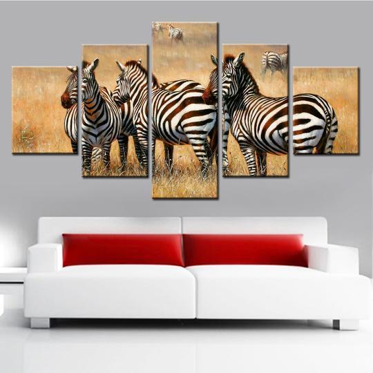 Wild Zebra – Animal Canvas Wall Art