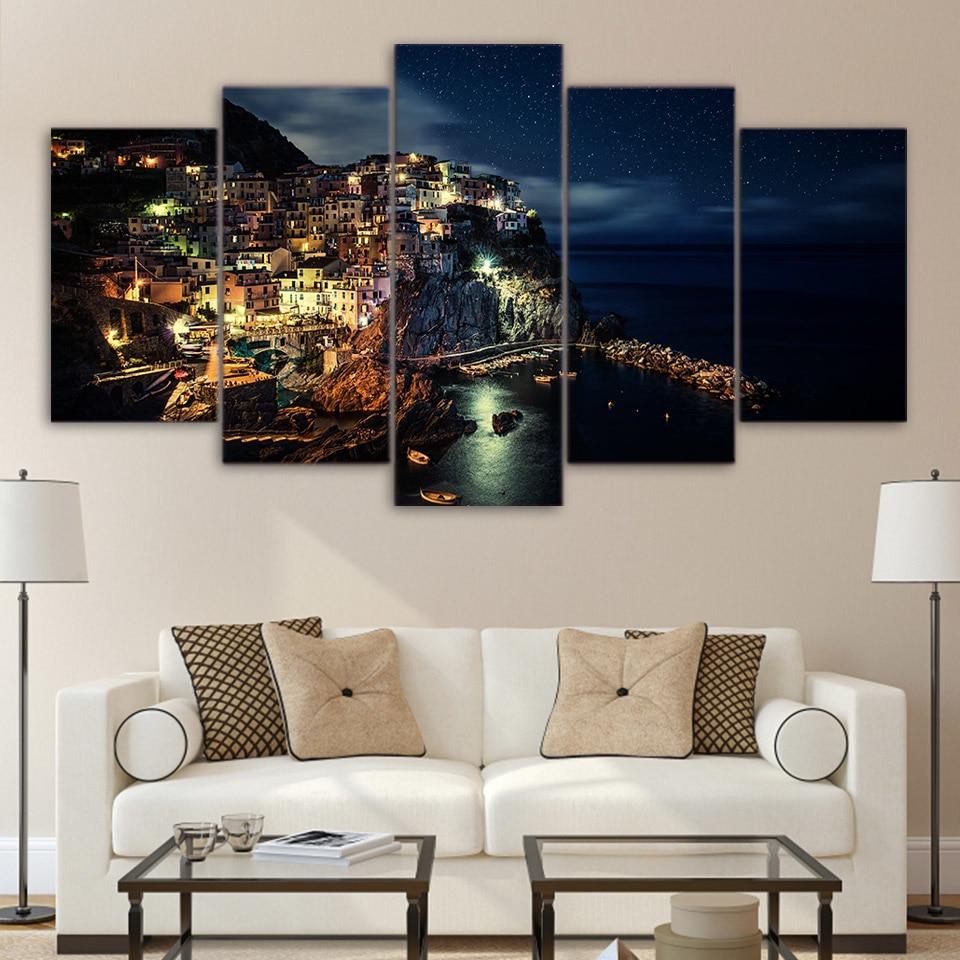 Window Sky Water – Nature Canvas Wall Art