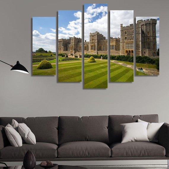 Windsor Castle Near London – Nature Canvas Wall Art