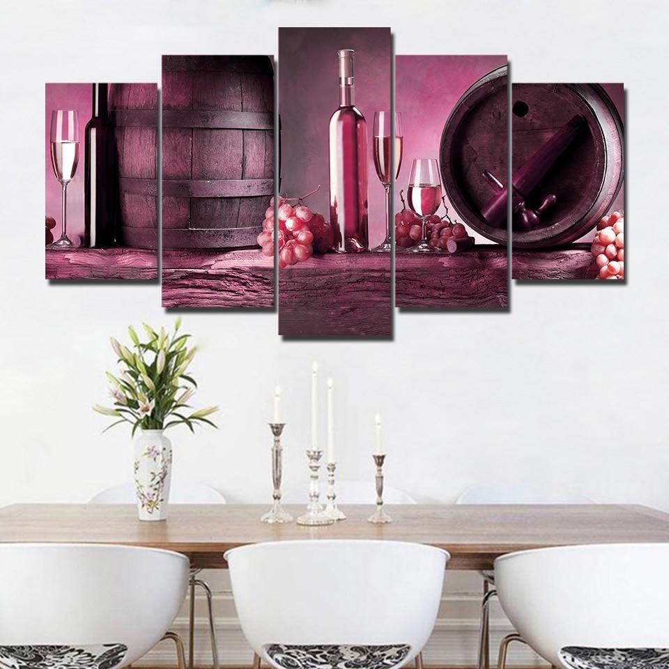 Wine And Fruit 01 – Wine Canvas Wall Art