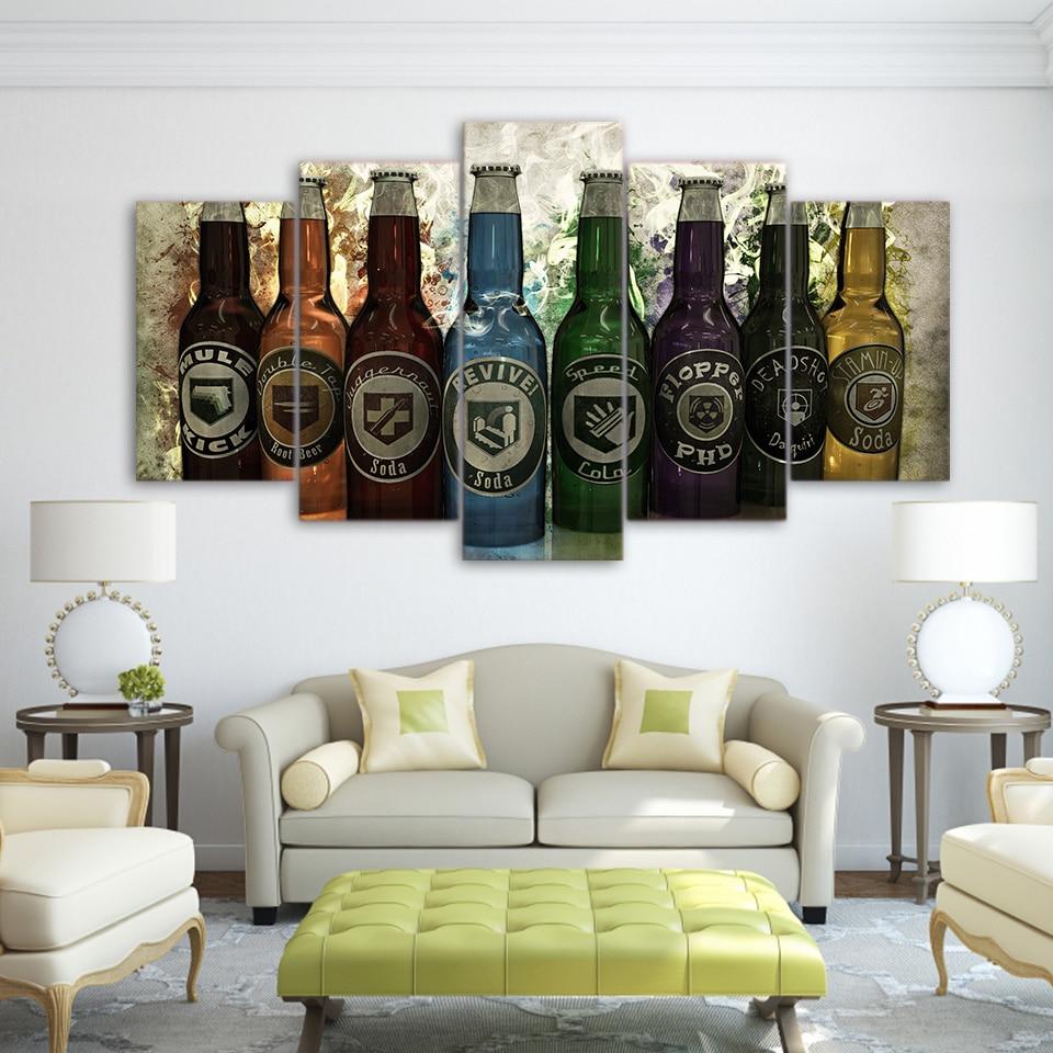 Wine Bottle 01 – Wine Canvas Wall Art